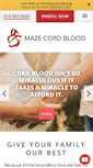 Mobile Screenshot of mazecordblood.com